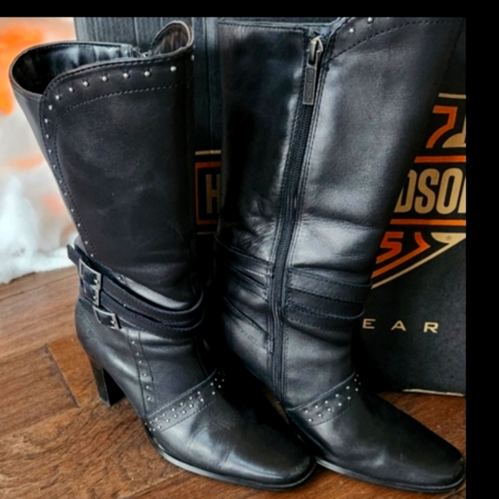 Ladies Harley Davidson sexy boots